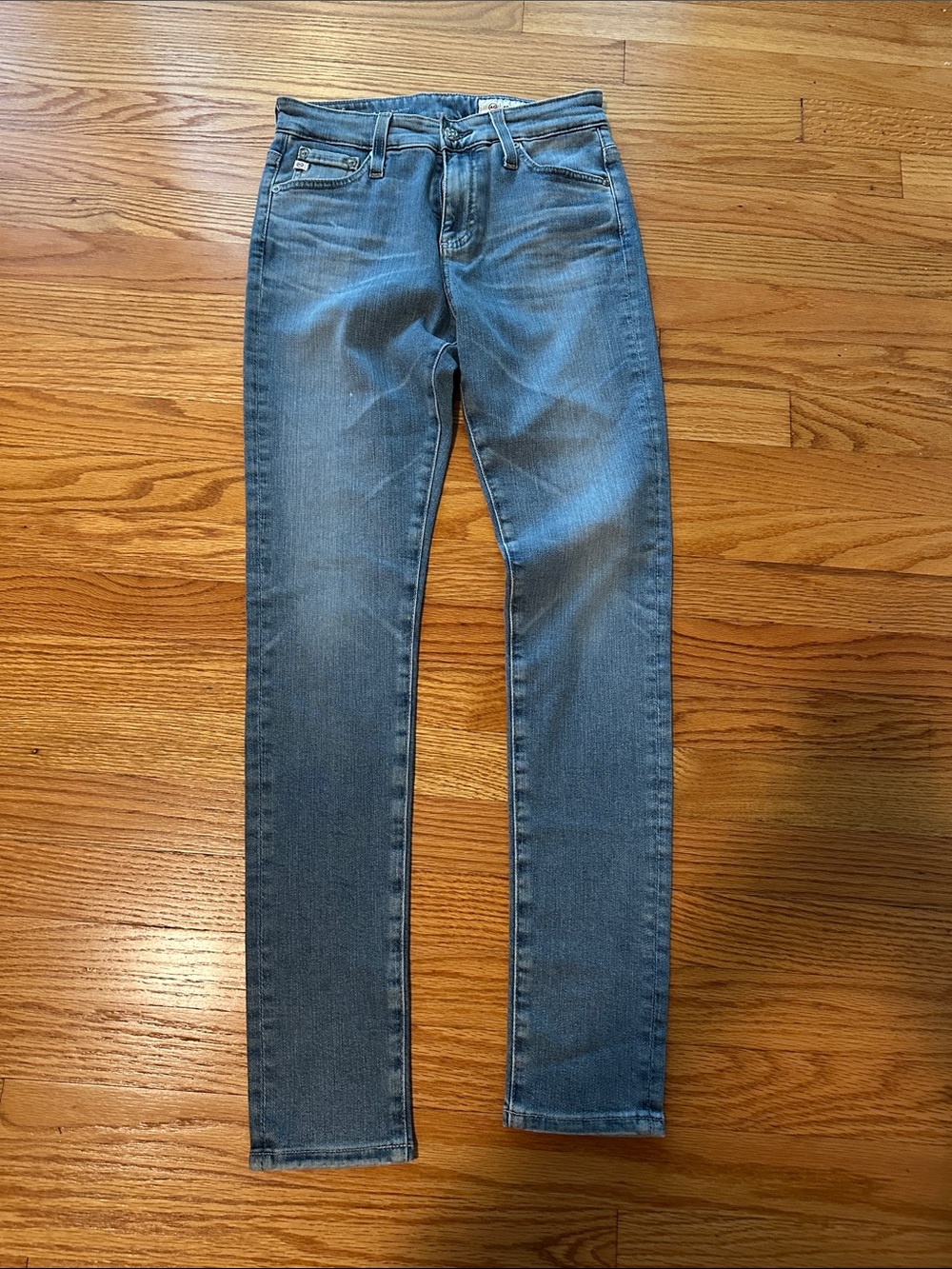Women’s Slim Straight Blue Denim Jeans